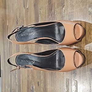 Boutique 9 Peep Toe heels